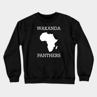 Wakanda Panthers Crewneck Sweatshirt